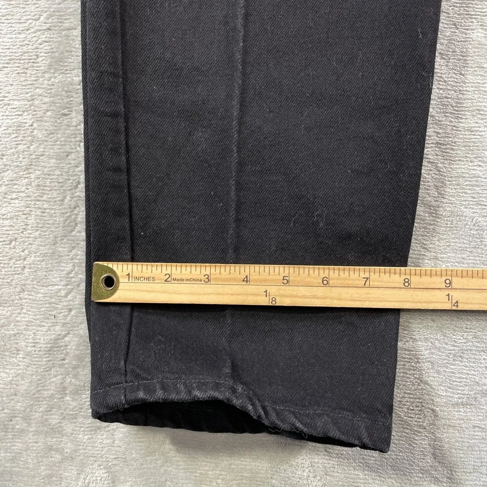 Vintage Levis 550 Jeans Mens 36x32 Black Relaxed Tapered‎ Canada Grunge Punk